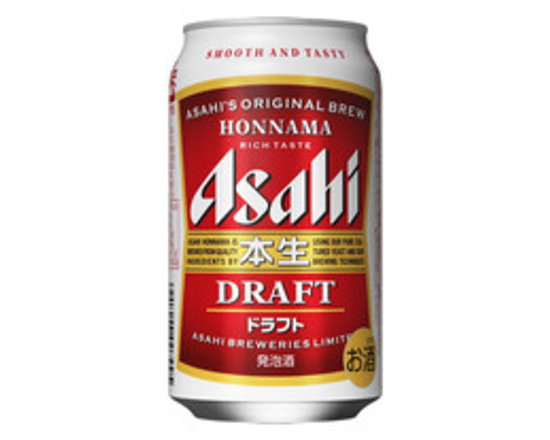 アサヒ 本生 ドラフト 350mL