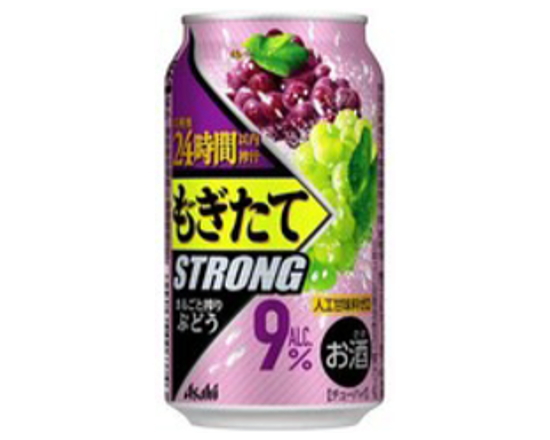 アサヒ もぎたて STRONG まるごと搾りぶどう 350mL