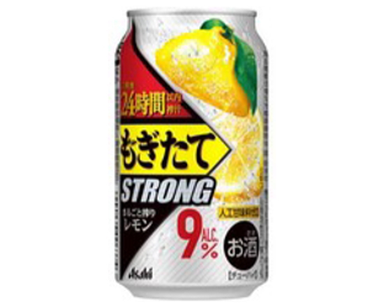 アサヒ もぎたて STRONG まるごと搾りレモン 350mL