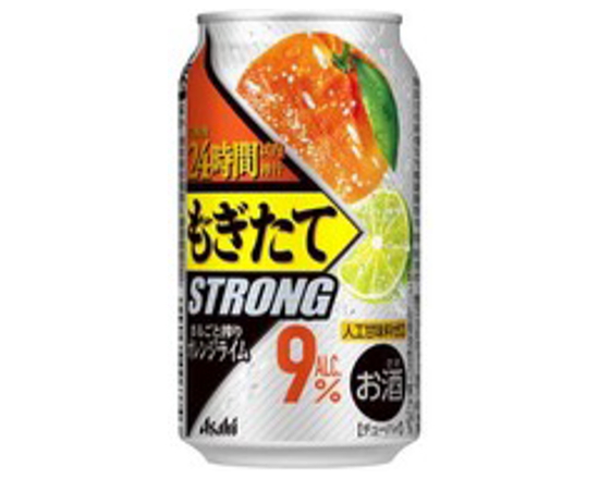アサヒ もぎたて STRONG まるごと搾りオレンジライム 350mL
