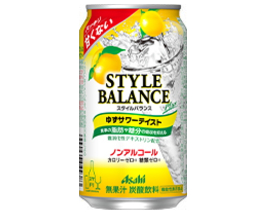 アサヒ スタイルバランスプラス ゆずサワーテイスト 350mL