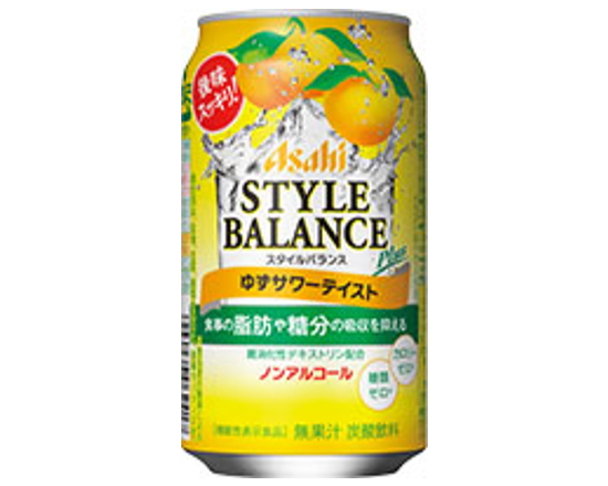 アサヒ スタイルバランス ゆずサワーテイスト 350mL