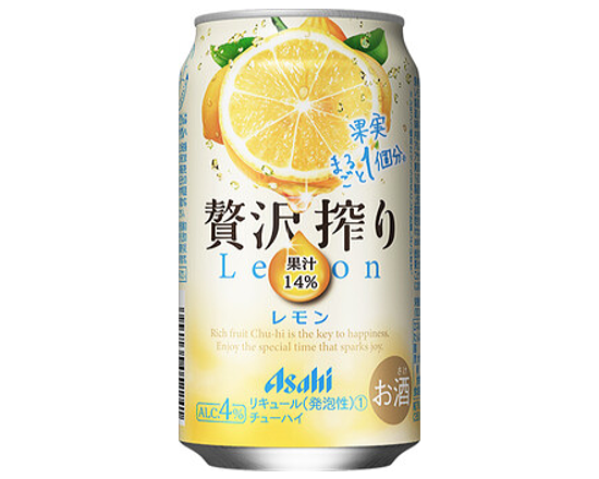 アサヒ 贅沢搾り レモン 350mL