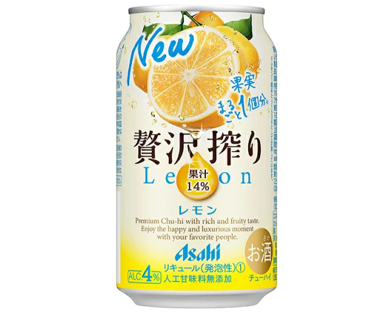 アサヒ 贅沢搾り レモン 350mL