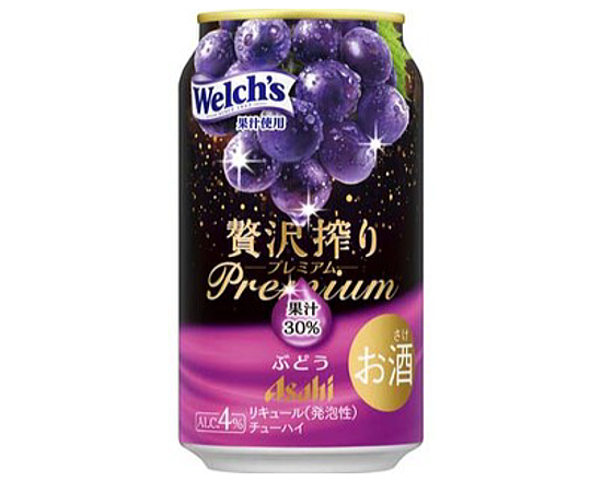 アサヒ 贅沢搾り ぶどう 350mL