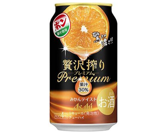 アサヒ 贅沢搾り プレミアムみかんテイスト 350mL