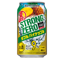 サントリー -196℃ ストロングゼロ ダブルパイナップル