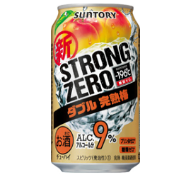 サントリー -196℃ ストロングゼロ ダブル完熟梅