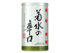 菊水の辛口（180mL 缶入り）