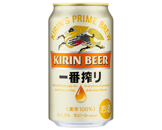 キリン 一番搾り 生ビール 350mL