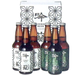 胎内高原ビール 吟籠IPA 3本、吟籠ホワイト 3本